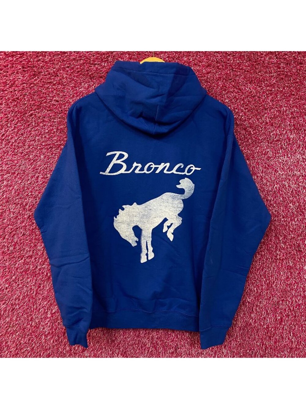 Junk Food Ford Bronco Classic Logo Pullover Hoodie XS